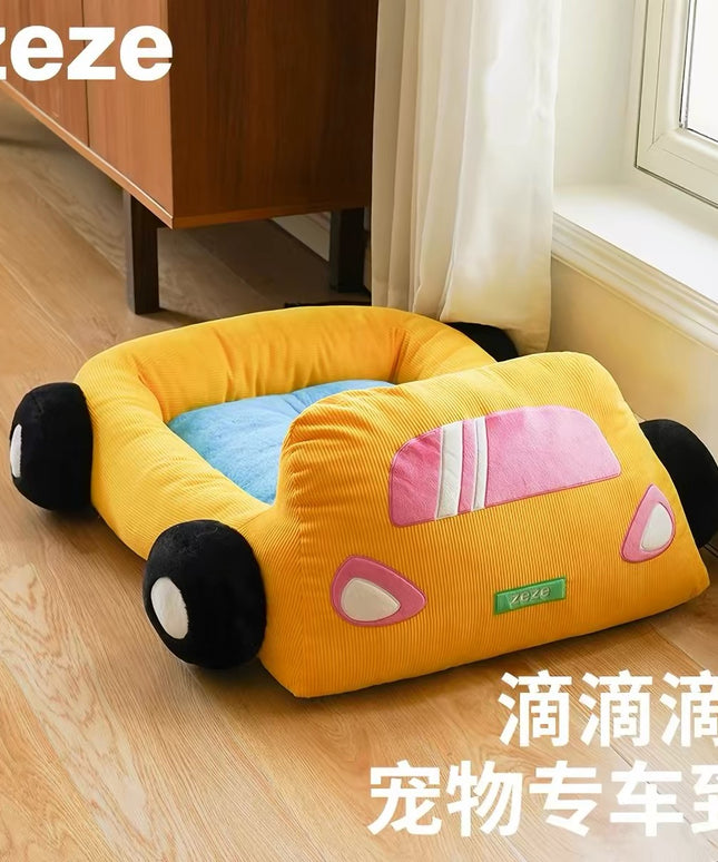 ZeZe Car-Shaped Pet Bed-L70*W68*H28cm