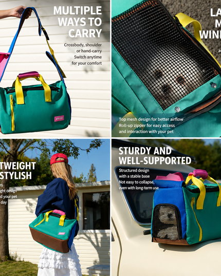 ZeZe Sporty Crossbody Pet Bag