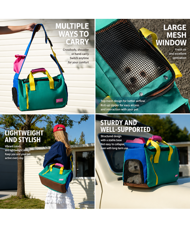 ZeZe Sporty Crossbody Pet Bag