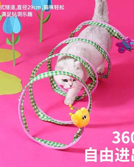 Zeze Cat Tunnel Toy