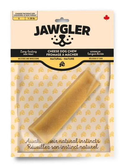 Jawgler Cheese Dog Chew Natural, Small 55g