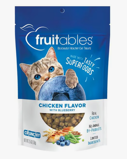 Fruitables® Chicken Flavor with Blueberry Cat Treat 2.5 oz