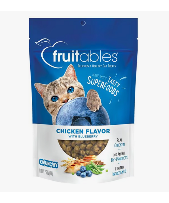 Fruitables® Chicken Flavor with Blueberry Cat Treat 2.5 oz