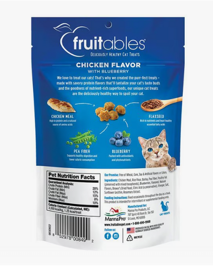 Fruitables® Chicken Flavor with Blueberry Cat Treat 2.5 oz