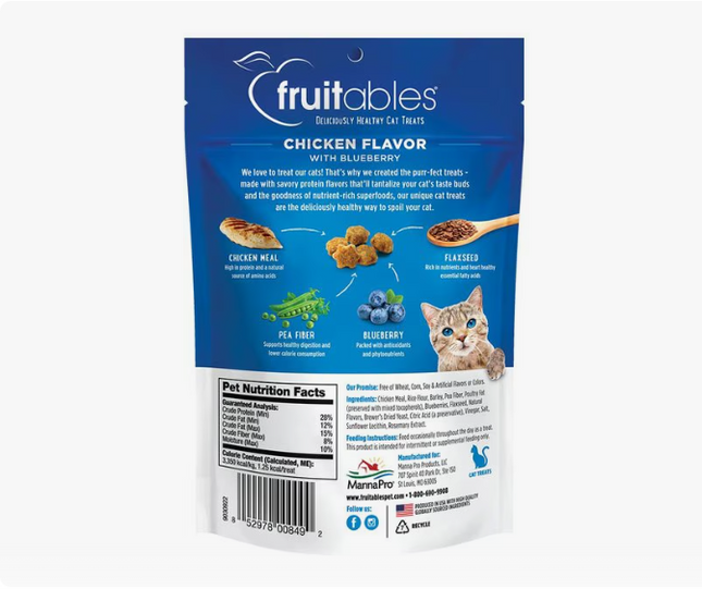 Fruitables® Chicken Flavor with Blueberry Cat Treat 2.5 oz
