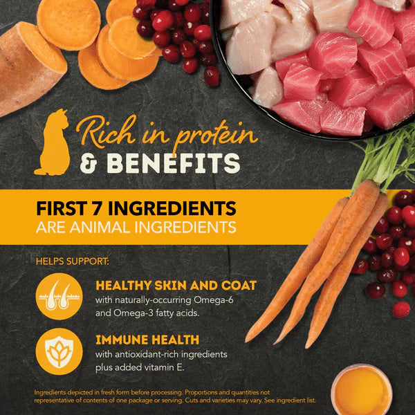 ACANA Chunks in Broth Chicken & Tuna Recipe Complete Cat Food 5.5oz