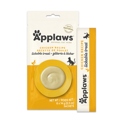 Applaws™ Chicken REcipe Lickable Treat for Cats  (6 per pouch)