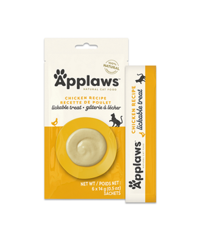 Applaws™ Chicken REcipe Lickable Treat for Cats  (6 per pouch)