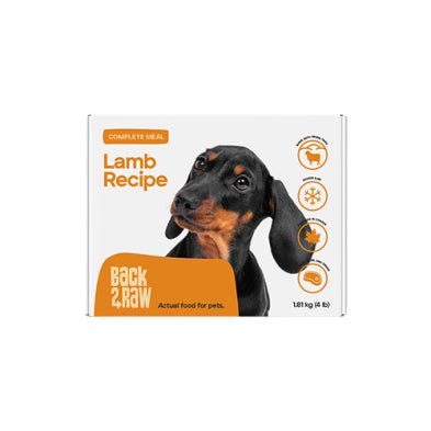 Back2Raw™ Complete Lamb Recipe Frozen Dog Food 4lb