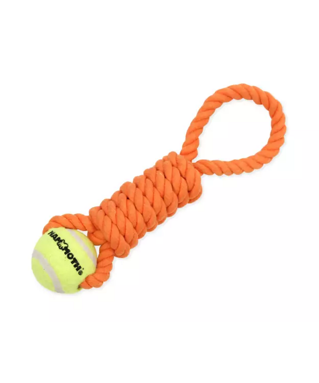Mammoth Mini 10" Twister Pull Tug with Mini Ball