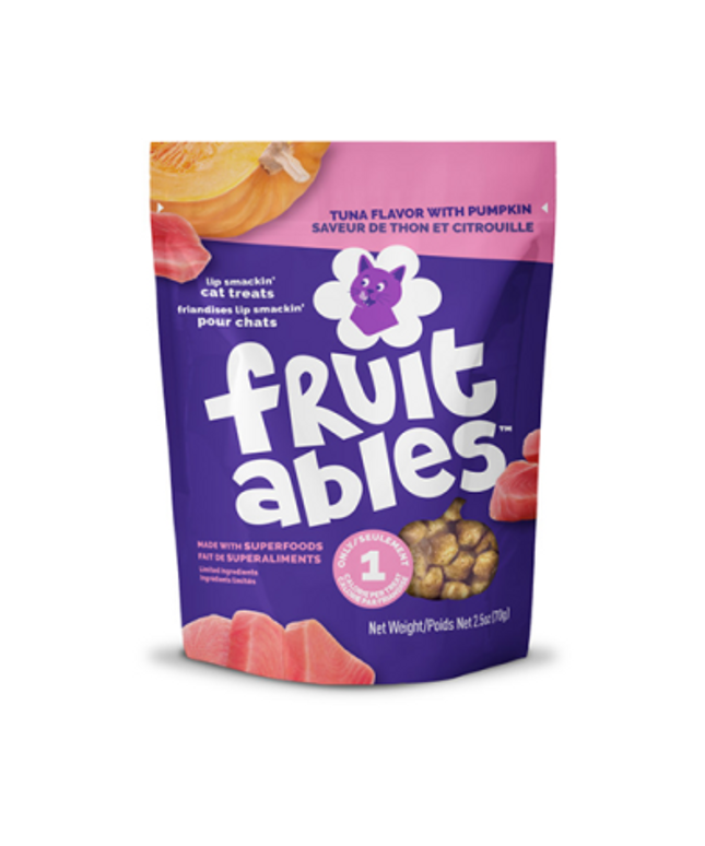 Fruitables® Tuna Flavor with Pumpkin Cat Treat 2.5 oz