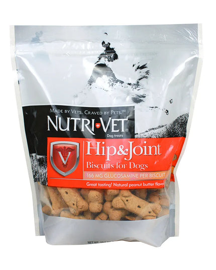 Nutri-Vet® Hip & Joint Peanut Butter Flavor Biscuits for Dogs 19.5oz