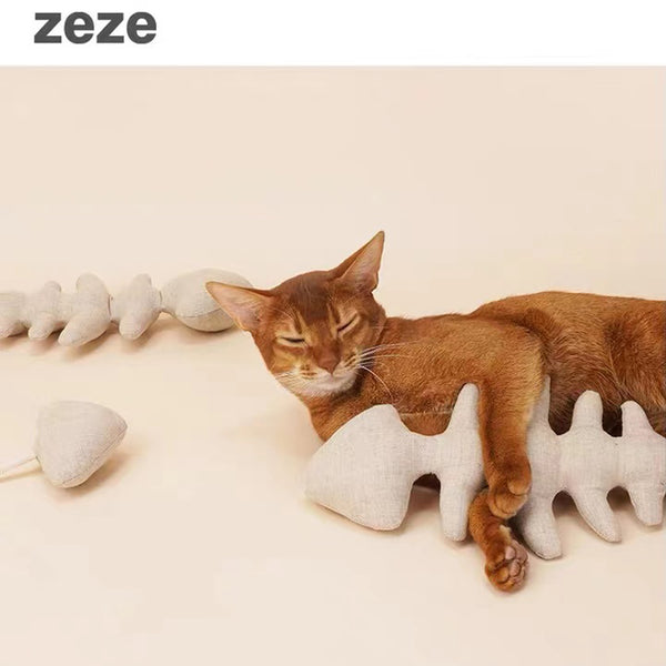 Zeze — Fish Bone Cat Toy
