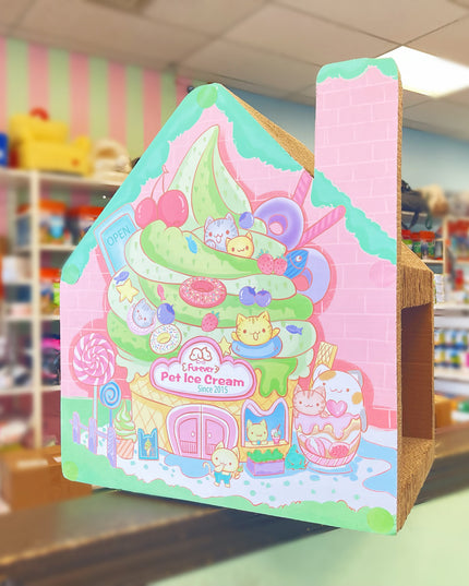 Furever Pets Ice Cream Cat Scratching House