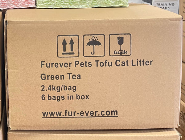 Furever Pets Tofu Cat Litter 2.4kg Strawberry / Greentea Scented