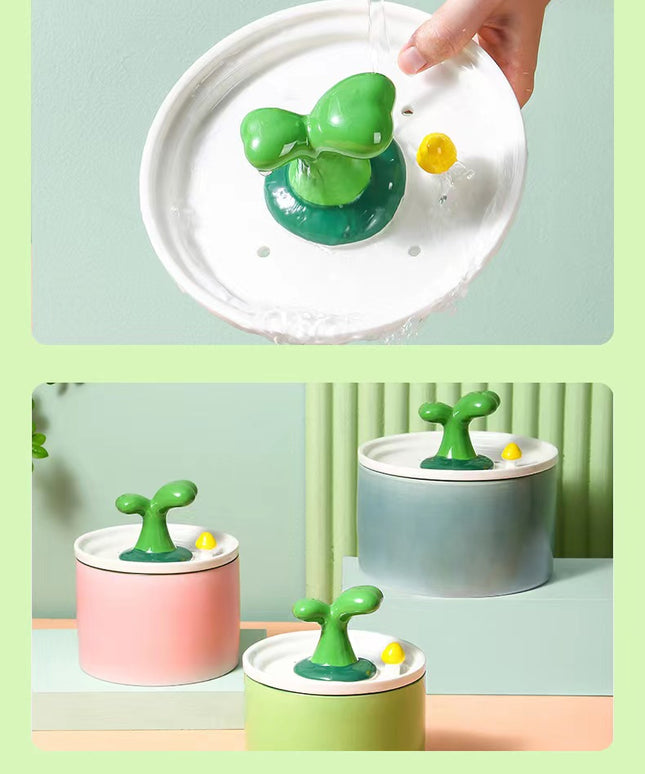 Ceremic Pet Drinking Fountain