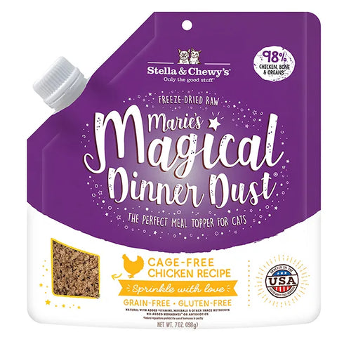 Stella & Chewy's—Marie's Magical Dinner Dust - Cage-Free Chicken for Cats