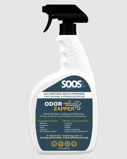 Soos Odor Zapper - All Natural Multi-Purpose Odor Eliminator