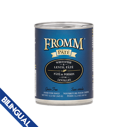 Fromm® Whitefish & Lentil Pâté Wet Dog Food - 12.2 oz