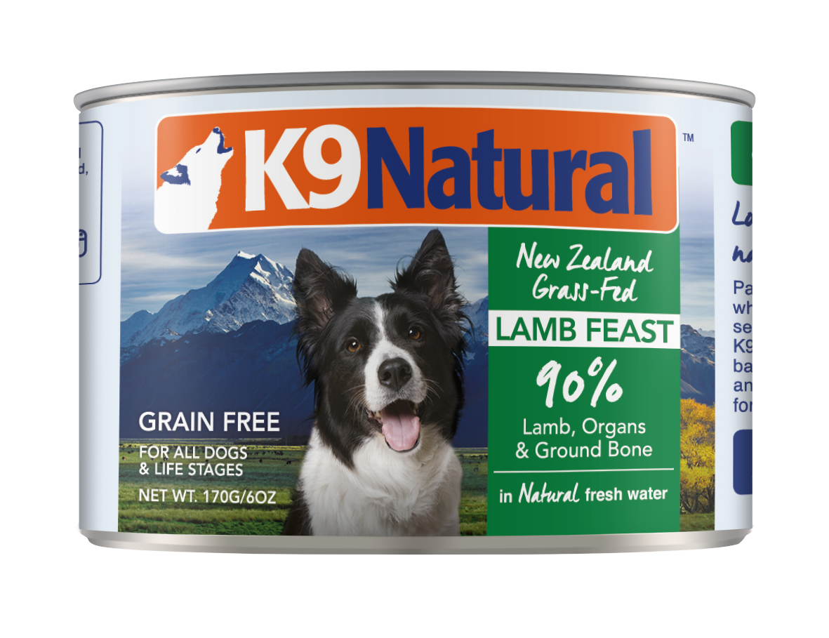 K9 Natural Canned Dog Food 170g （5 flavor options）