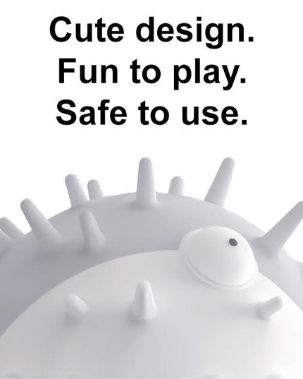 Pidan “Balloonfish” 狗狗吱吱玩具，绿色