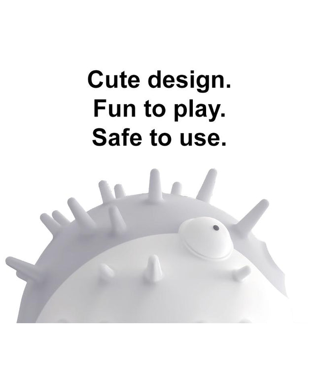 Pidan “Balloonfish” 狗狗吱吱玩具，绿色