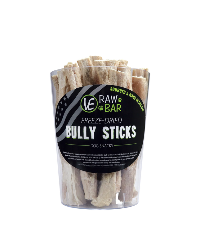 VE RAW BAR Bully Sticks Freeze-Dried Snack