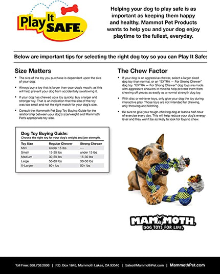 Mammoth Tire Biter with rope