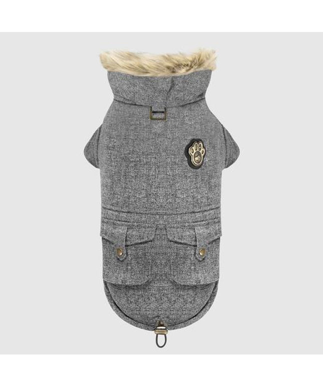 Canada Pooch Alaskan Army Parka Salt & Pepper