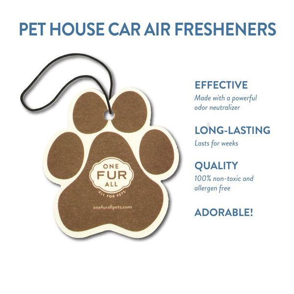 One Fur All Pet House Car Air Freshener