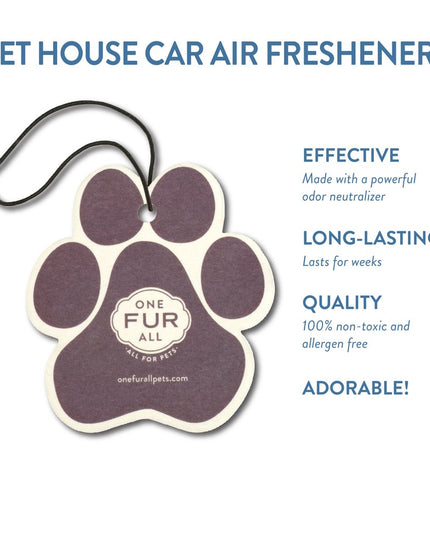 One Fur All Pet House Car Air Freshener