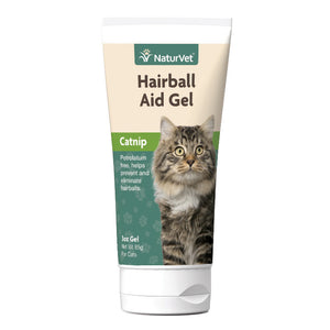 NaturVet Natural Hairball Aid Cat Gel 3oz