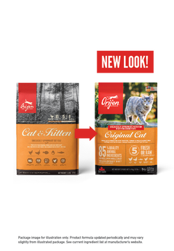 Orijen Original Cat Dry Food - 2 Sizes
