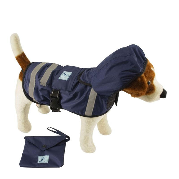 One For Pets Dog Safety Hooded Raincoat