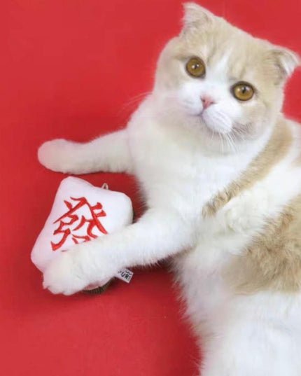 PurLab Mahjong Cat Toy With Catnips