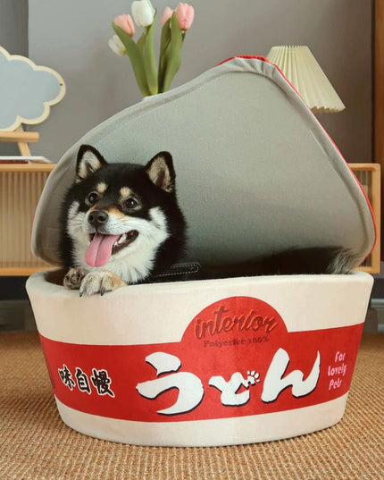 Kashima Noodle Shaped Pet Bed - 3 Sizes