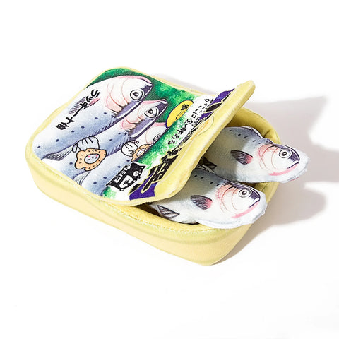 Kashima Canned Sardines Shaped Cat Toy