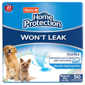Hartz® Home Protection™ Odor Eliminating Dog Pads 50 Count - Unscented (50 counts)