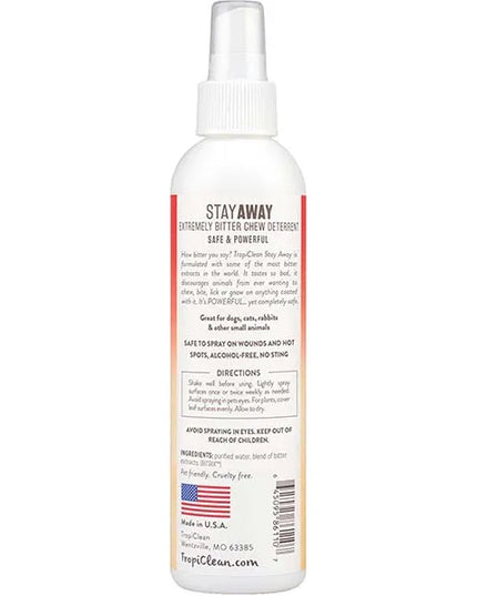 TropiClean Stay Away Pet Chew Deterrent Spray