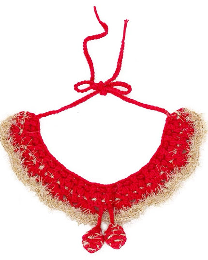 ZeZe Festival Knitted Pet Collar