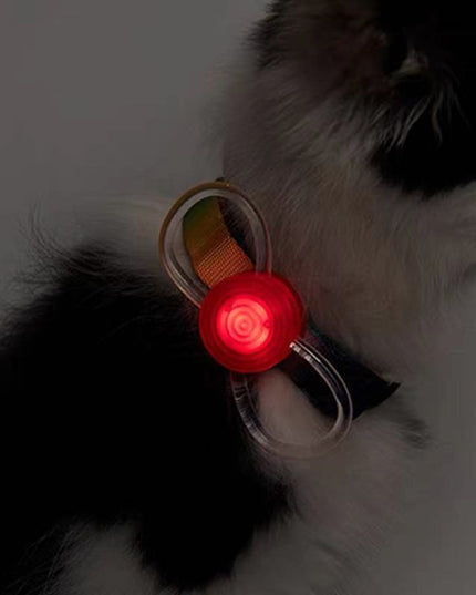 Pidan Led 蝴蝶结项圈