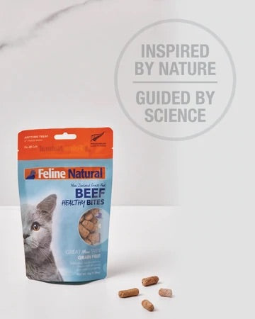 Feline Natural Lamb & Organs Healthy Bites Cat Treats (50g)