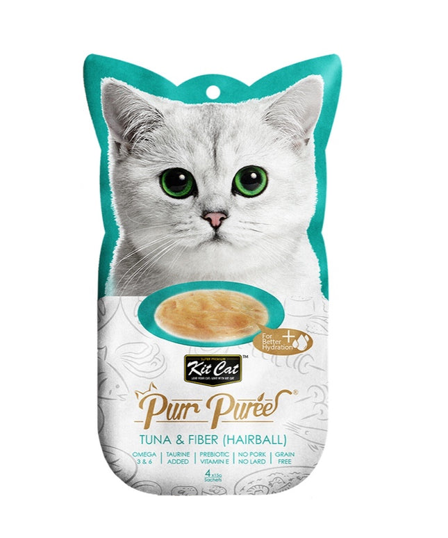 KitCat Purr Puree Liquid Cat Treat - 4*15g (8 Flavours)