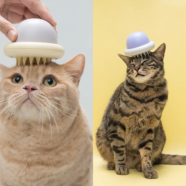 Hi Animal Two-way Cat Brush
