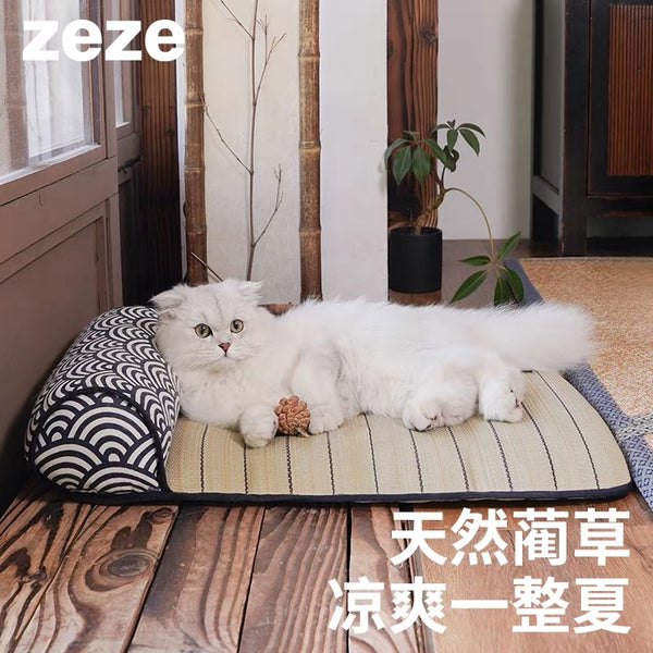 Zeze Seigaiha Cooling Pet Mat