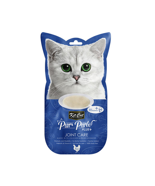 KitCat Purr Puree Plus+ Liquid Cat Treat - 4*15g (8 Flavours)