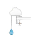 Cloud and raindrop