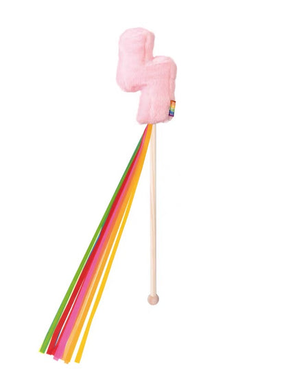 Purlab 彩虹闪电猫魔杖与猫薄荷