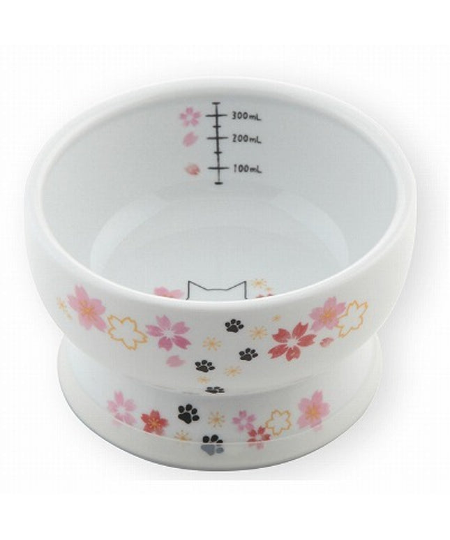 Necoichi Raised Cat Water Bowl (SAKURA2021 Limited Edition)