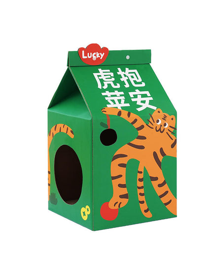 ZeZe Animal Milk Box House Tiger